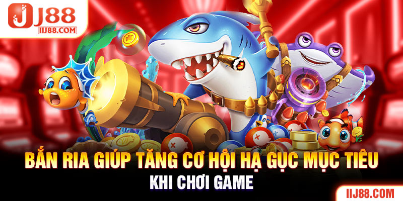 Bắn ria giúp tăng cơ hội hạ gục mục tiêu khi chơi game